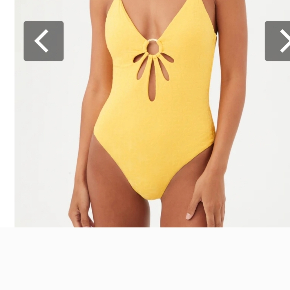 TRINA TURK Joplin Onepiece Sz 10 Beach Beachy Pool Party Vacation Quite Sexy